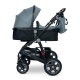 Комбинирана бебешка количка Lora Arctic Blue до 22 кг  - 4
