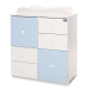 Шкаф за детска стая New Цвят Бяло/Baby Blue  - 2