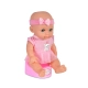 Детска пишкаща кукла с розово гърне 31cm  - 5