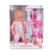 Детска кукла с докторски комплект 36cm  - 1