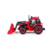 Детска играчка Червен трактор с лопата  - 2