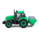 Детска играчкa Зелен трактор фертилизатор Progress  - 2