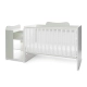 Бебешко дървено легло Multi 190/82 Цвят Бяло/Milky Green  - 6