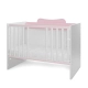 Бебешко дървено легло Multi 190/82 Цвят Бяло/Orchid Pink  - 6