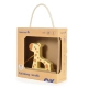 Детска дървена играчка за дърпане Жирафче  - 4