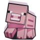 Забавна детска лампа Paladone Games Minecraft Pig  - 2
