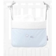 Кош за бебешки памперси с връзки Dream Big Blue  - 2