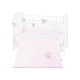 Бебешки спален комплект с бродерия 2 части EU style 60/120 Dream Big Pink  - 1