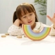 Детска дървена игра за баланс Цветна дъга  - 4