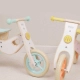 Детско дървено баланс-колело в пастелни цветове  - 3