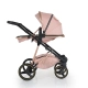 Бебешка розова комбинирана количка 3в1 Florence  - 12