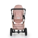 Бебешка розова комбинирана количка 3в1 Florence  - 16