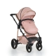Бебешка розова комбинирана количка 3в1 Florence  - 5