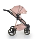 Бебешка розова комбинирана количка 3в1 Florence  - 8