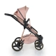 Бебешка розова комбинирана количка 3в1 Florence  - 9
