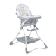Детско сиво столче за хранене Bonbon Noble Grey Hippo  - 2