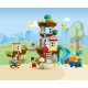 Детски комплект за игра Duplo Town Дървесна къща 3 в 1  - 12