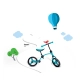 Детско синьо балансиращо колело 2-в-1 Running Bike  - 3
