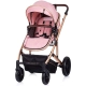 Практична и стилна комбинирана бебешка количка Енигма Пудра  - 3