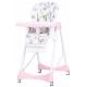 Детско функционално столче за хранене Бамбино Розова вода  - 1