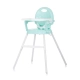 Детски стол за хранене с предпазен колан 3в1 Бонбон Алое  - 1