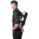 Детско кенгуру с широки и удобни колани Comfy черно/сиво  - 3
