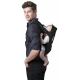 Детско кенгуру с широки и удобни колани Comfy черно/синьо  - 2