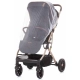 Бебешка черна лека и маневрена лятна количка Combo Абанос  - 3