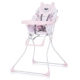 Детско удобно и практично столче за хранене Теди Розова вода  - 1