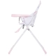 Детско удобно и практично столче за хранене Теди Розова вода  - 3