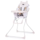 Детско удобно и практично столче за хранене Теди Пясък  - 1