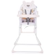 Детско удобно и практично столче за хранене Теди Пясък  - 3