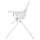 Детско удобно и практично столче за хранене Теди Пясък  - 4