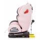 Детско розово столче за кола Journey 360° с IsoFix 0-36 kg  - 3