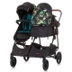 Бебешка стилна количка за близнаци Дуо Смарт Екзотик  - 5