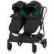 Бебешка стилна количка за близнаци Дуо Смарт Екзотик  - 7
