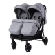 Детска количка за близнаци Duo+Чанта Cool Grey  - 3