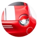 Детска червена акумулаторна кола с музика Fiat 500  - 2
