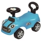 Детска синя кола за яздене с музикален волан Gо-Gо 