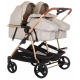 Детска модерна и удобна количка за близнаци Дуо Смарт Пясък   - 1