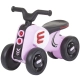 Детска розова кола за яздене с мелодии и светлини Moto  - 1