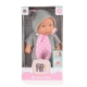 Детска реалистична кукла 20cm Bunny Grey   - 1