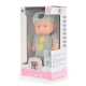 Детска реалистична кукла 20cm Mouse Grey  - 2