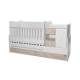 Детско дървено легло MiniMA 190/72 Цвят Бяло/Светъл дъб New  - 8
