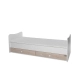 Детско дървено легло MiniMA 190/72 Цвят Бяло/Светъл дъб New  - 3