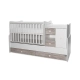 Детско дървено легло MiniMAX 190/72 Цвят Бяло/Арт New  - 1