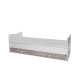 Детско дървено легло MiniMAX 190/72 Цвят Бяло/Арт New  - 2