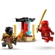 Детски игрален комплект Ninjago Битката между Кай и Рас  - 5