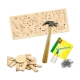 Детски занимателен комплект за дърводелство: Динозаври  - 2