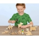 Детски занимателен комплект за дърводелство: Динозаври  - 4